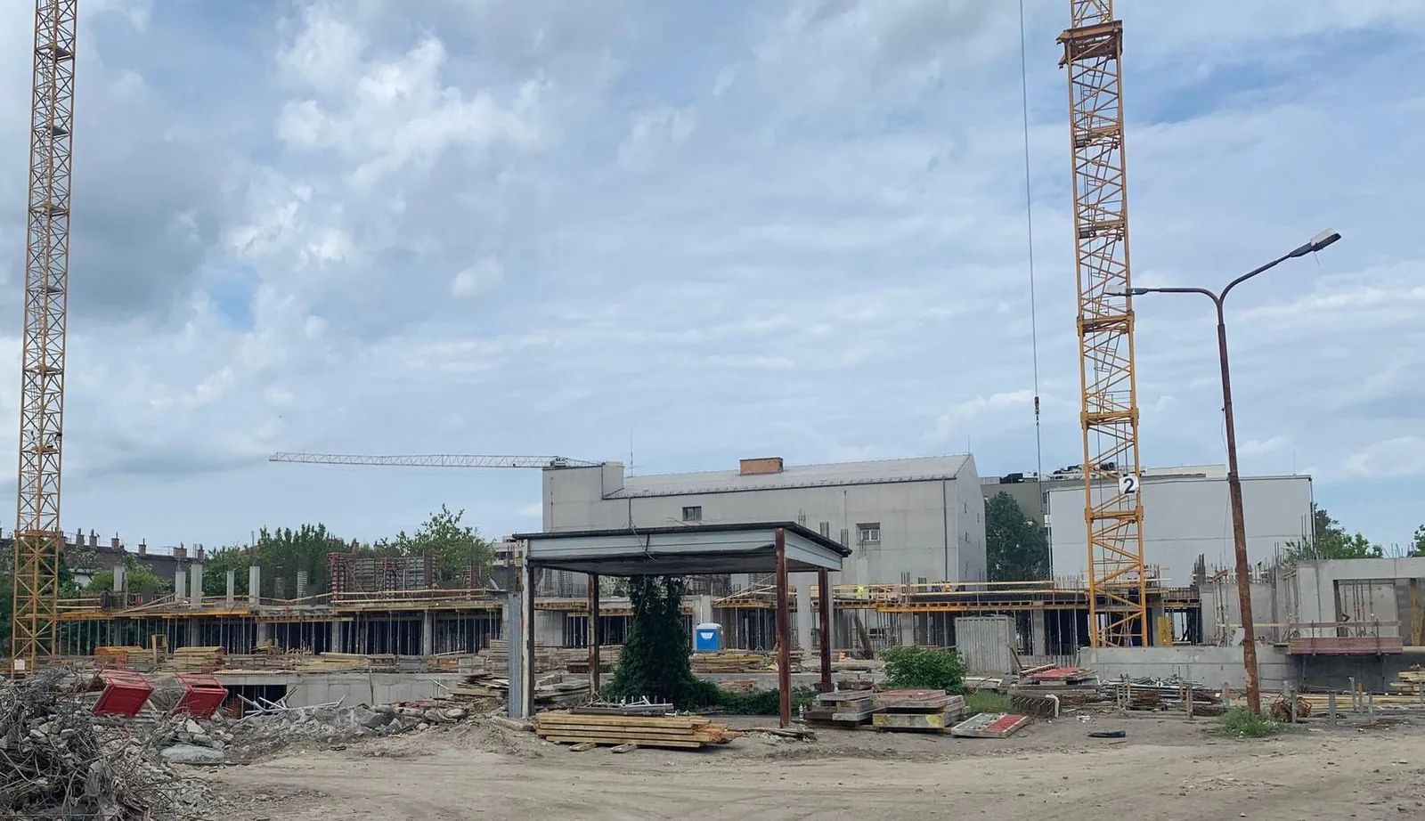 New Palace építkezés – 2022 Május