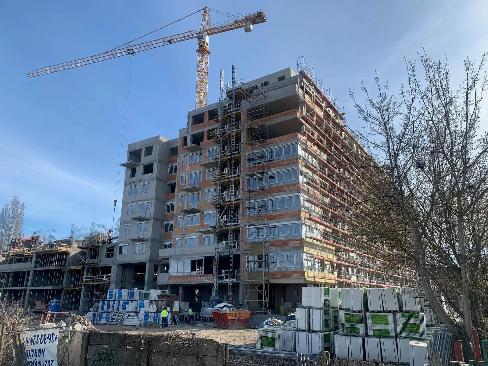New Palace építkezés – 2023 Március