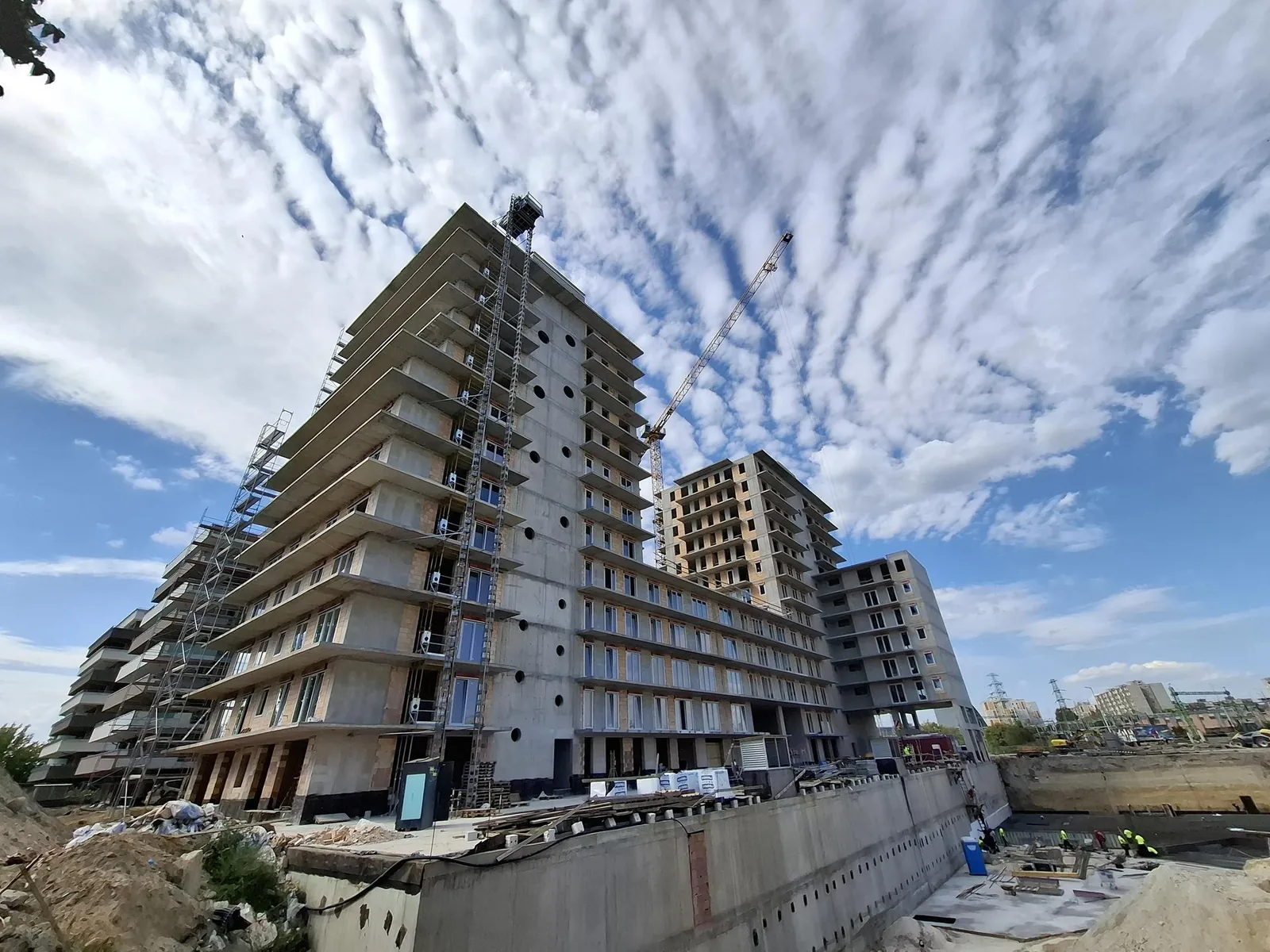 New Palace építkezés – III. ütem keleti oldal – 2025 Szeptember