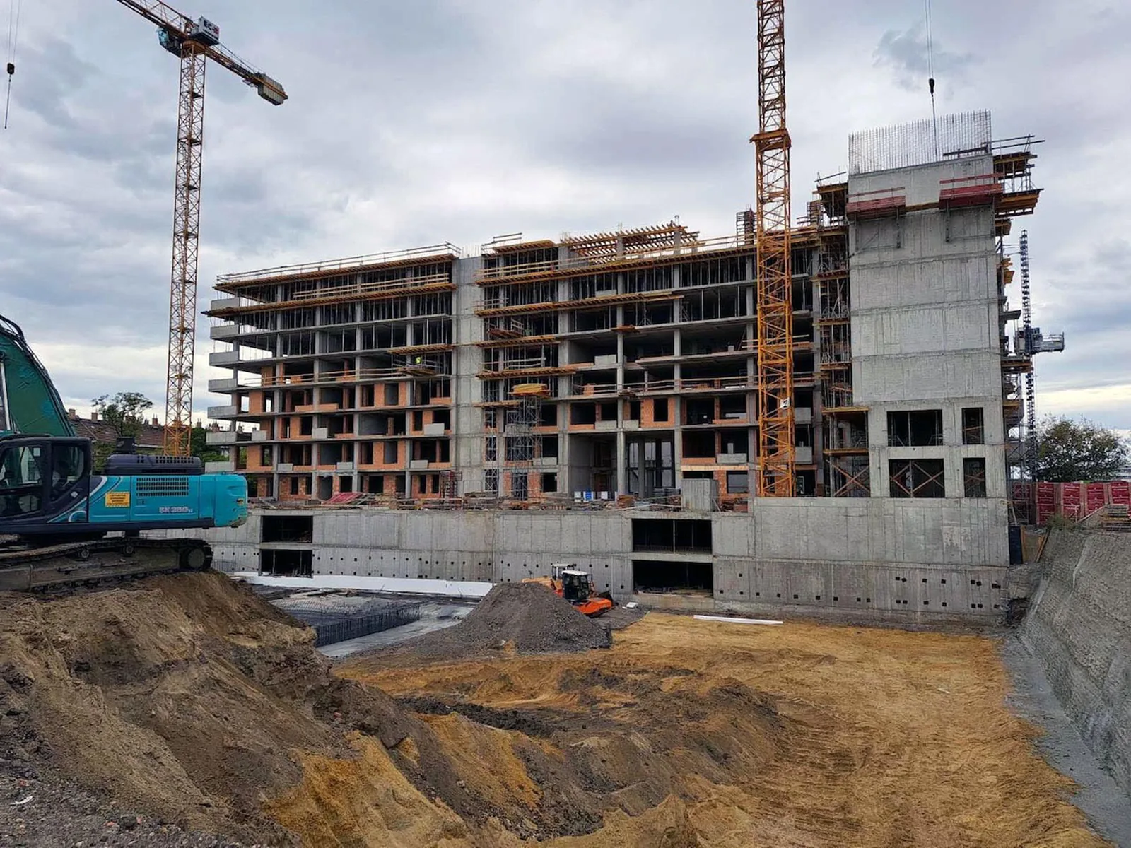 New Palace építkezés – 2022 Szeptember