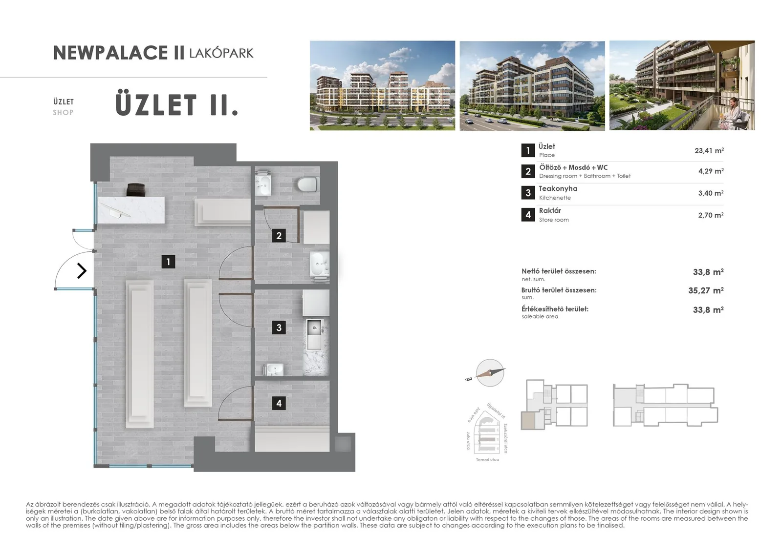 New Palace II Üzlet II.