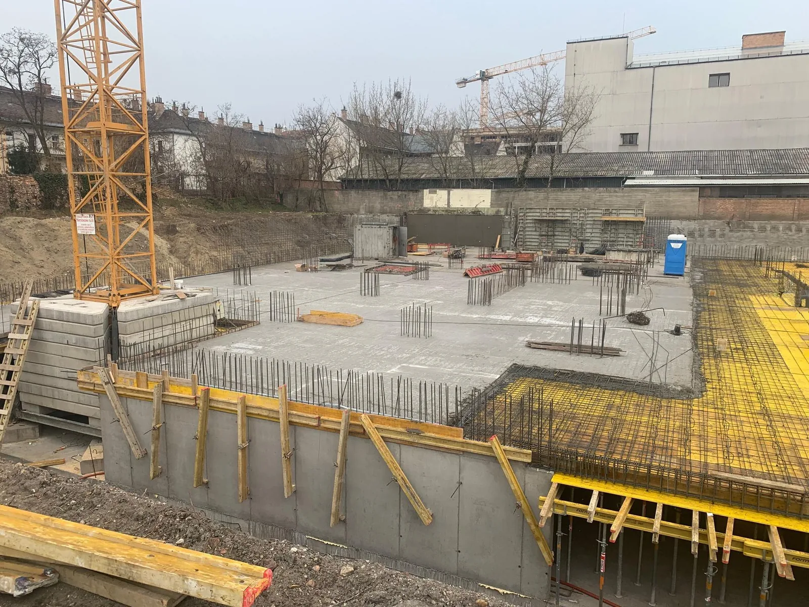 New Palace építkezés – 2022 Március