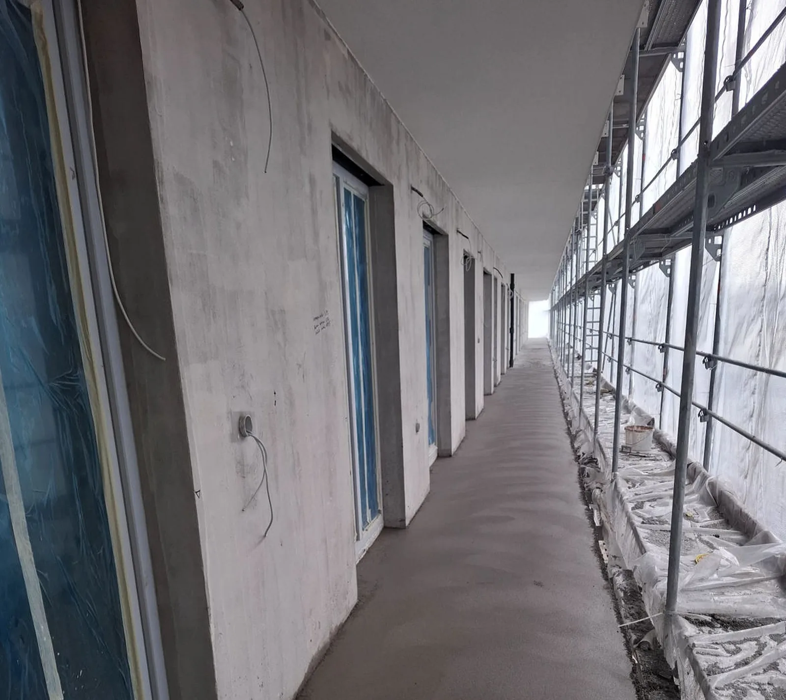 New Palace építkezés – III. ütem teraszok – 2026 Február